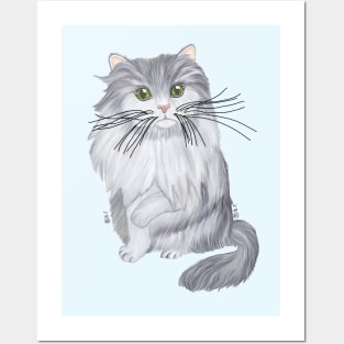 RAGAMUFFIN CAT Posters and Art